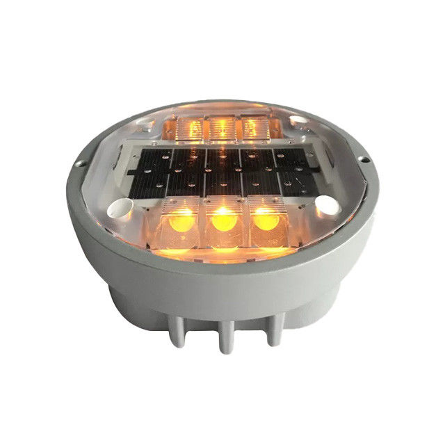 CE โซลาร์ โมเกอร์ถนน 2.5V LED โมเกอร์ถนนขนาด 125mm * 50mm