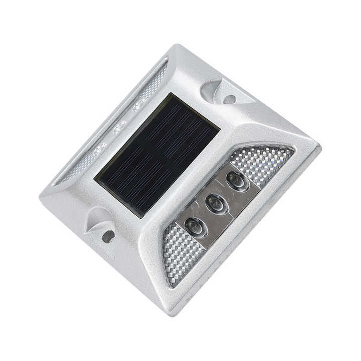 แอนติยูวี PC ดวงอาทิตย์ LED Road Markers อลูมิเนียม Casting Road Stud Light