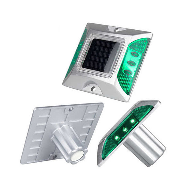 กลีบอลูมิเนียมแสงอาทิตย์ LED ถนนสตูดสะท้อนแสงสว่างโหมดสําหรับการจราจรทาง