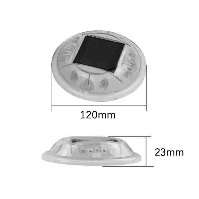 PC พลาสติกเตือน แสงส่อง LED ส่องแสงแสงอาทิตย์ LED สายด่วน