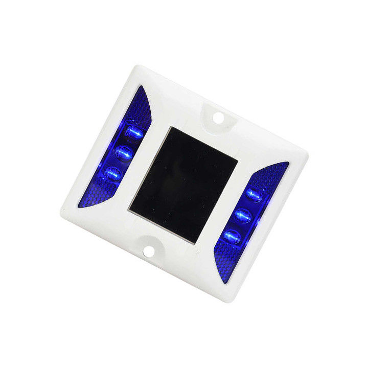 LED Cat Eye Road Stud ทางด่วน สนามบิน Dock IP68 อลูมิเนียม โซลาร์ สนามทางด่วน