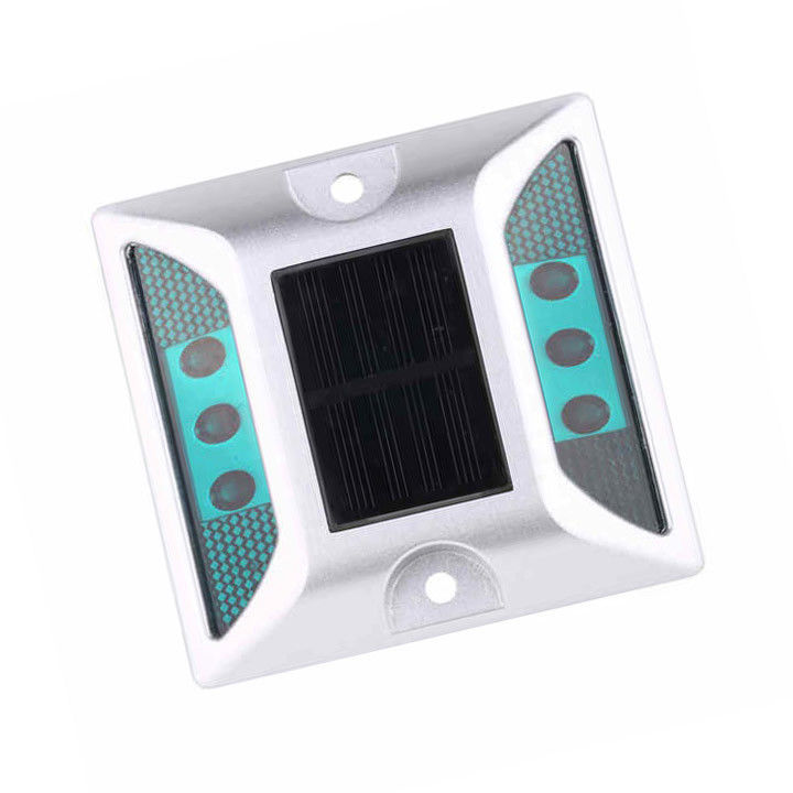 LED Cat Eyes Reflector Reflective IP68 ด้านเดียว อลูมิเนียมแสงอาทิตย์