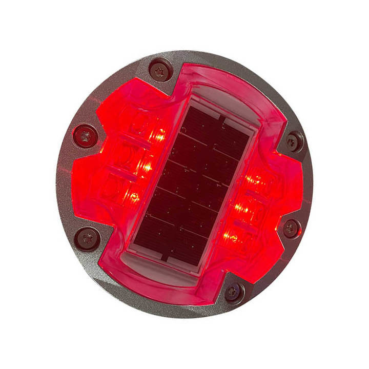 อลูมิเนียม LED Road Studs ดวงอาทิตย์ Road Cat Eyes ดวงตาสตูด