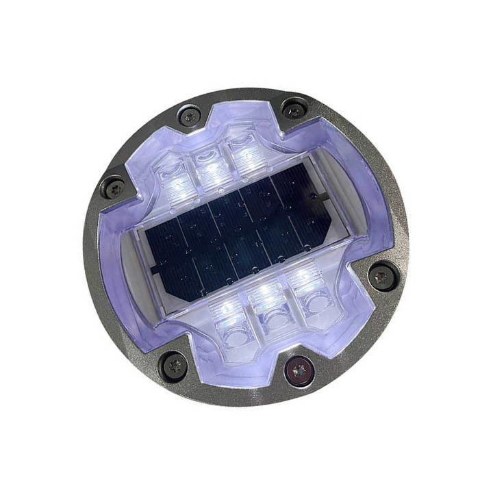 ดวงอาทิตย์แมวตา Studs อลูมิเนียมถนนสะท้อนแสง IP68 LED ถนนส่องแสง