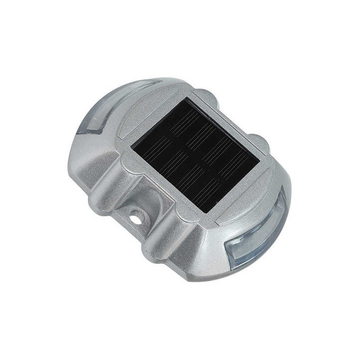 ดวงอาทิตย์ LED Road Studs อัลลูมิเนียม 3M สะท้อน ลงในเท้าม้า รูปทรง Stud Light