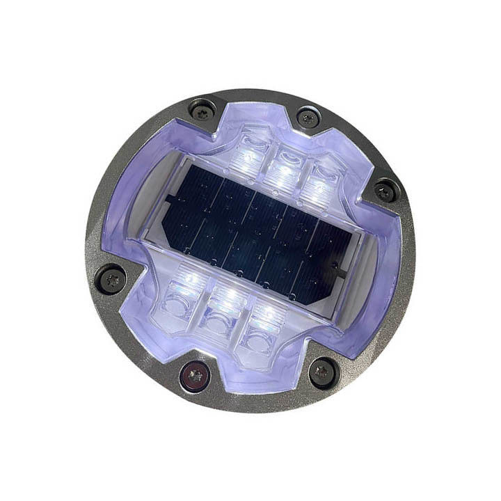 แรงพลังงานแสงอาทิตย์ LED Road Studs อลูมิเนียมที่ติดตั้งตาแมว