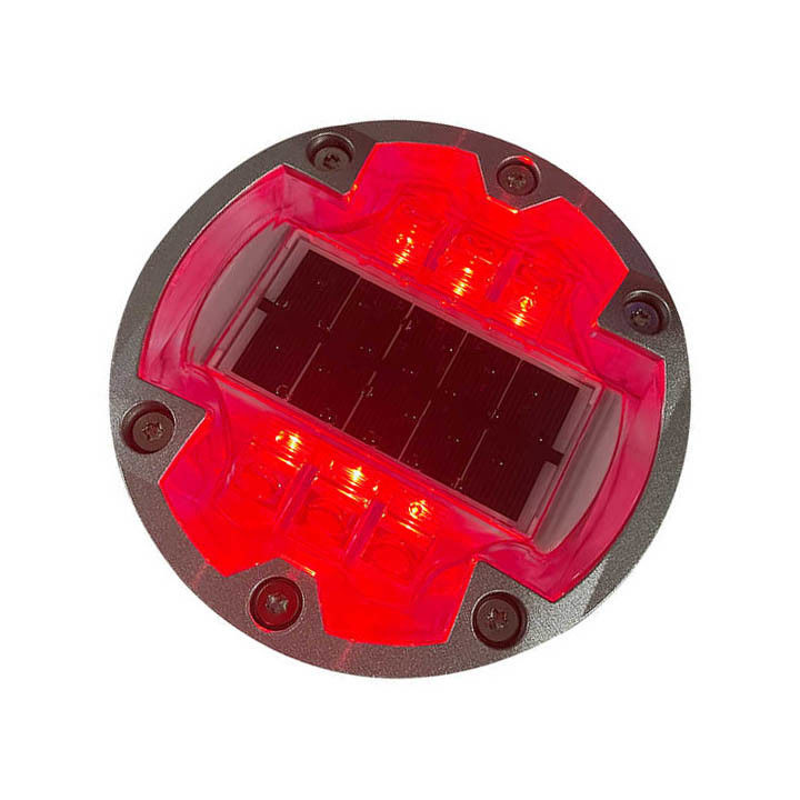 แรงพลังงานแสงอาทิตย์ LED Road Studs อลูมิเนียมที่ติดตั้งตาแมว